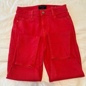 Sanctuary Red Jeans